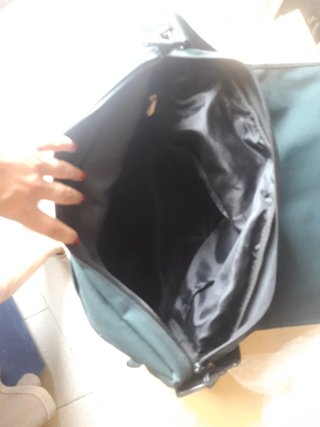 Bolso bandolera Puma negro y verde