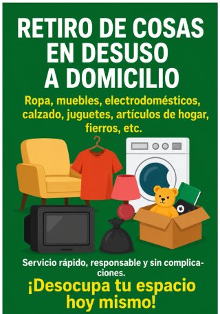 Se Retiran Electrodomesticos Viejos de su hogar