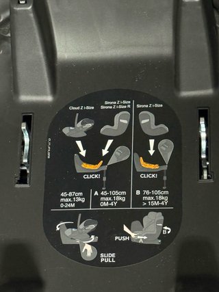 Silla de coche portabebés Cybex Sirona