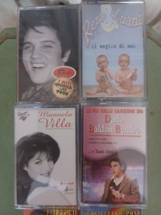 Valigetta 24 musicassette vintage