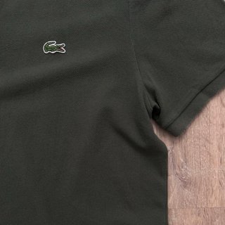 Polo Lacoste Slim Fit Verde Talla 5