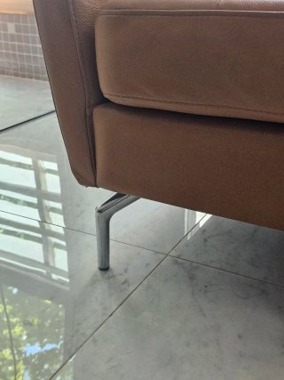 Sofá BoConcept Piel Marrón 3 Plazas