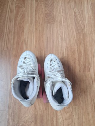 Patines profesionales blancos