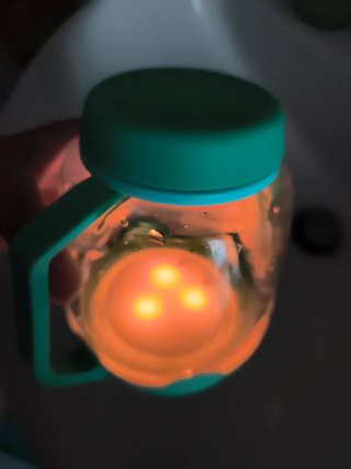 Jarra Sensorial Glo Pals Verde