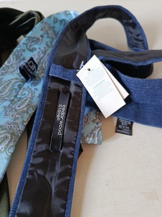 Lote 4 Corbatas Zara Seda
