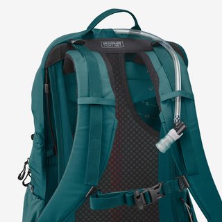 Mochila de senderismo ventilada 25L, MH500 verde