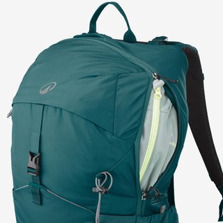 Mochila de senderismo ventilada 25L, MH500 verde
