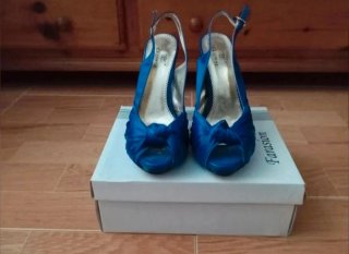 Sandalias de tacón / zapatos de salón Azul marino