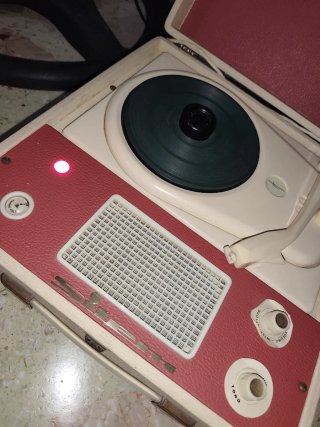 Giradischi portatile 45 Giri Silem Vintage