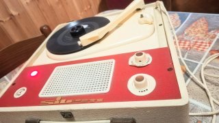 Giradischi portatile 45 Giri Silem Vintage