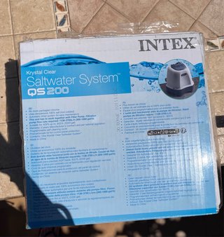 INTEX Krystal Clear QS 200 Sistema Agua Salada