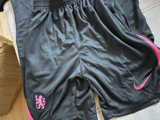 Conjunto Nike Chelsea FC Negro y Rosa