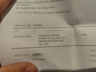 Portátil ASUS X555Q 8GB