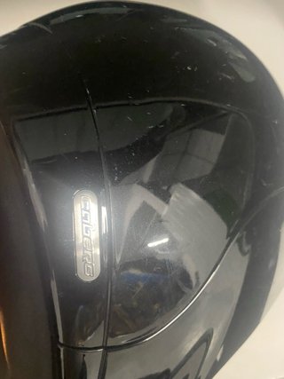Casco de moto negro CABERG