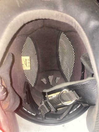 Casco de moto negro CABERG