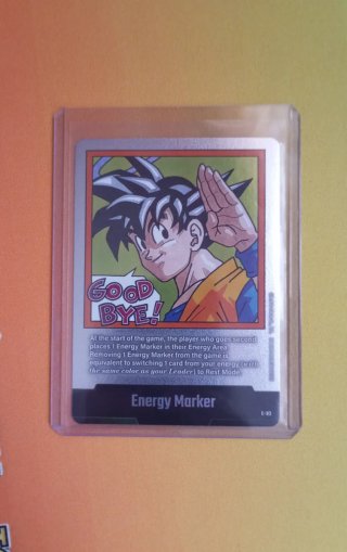 Energy Marker E-83 Silver Manga carta Dragon Ball
