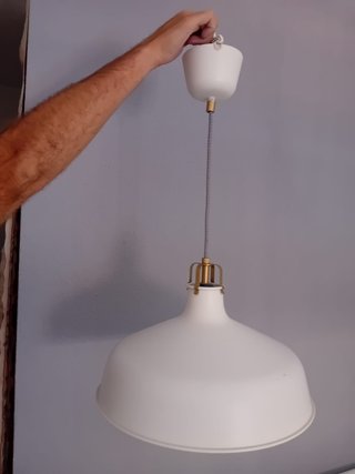 Lámpara de techo colgante blanca Industrial Ikea