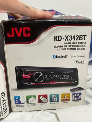 Radio Coche JVC KD-X32BT Bluetooth