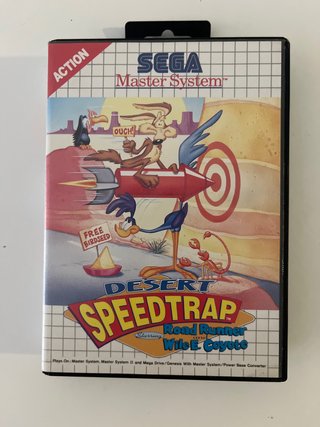 Desert Speedtrap Sega Master System II Completo