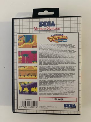 Desert Speedtrap Sega Master System II Completo