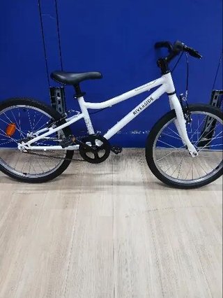 Bicicleta niños 20 pulgadas 6-9 años Riverside 100 blanco