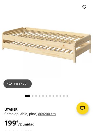 SofásCama UTAKER IKEA en esquina 4 camas, tapizado