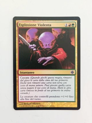 4x "Esplosione Violenta" #63 Alara Reborn MTG mint
