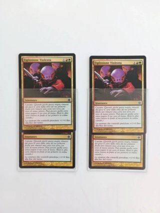4x "Esplosione Violenta" #63 Alara Reborn MTG mint