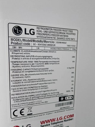 Nevera Americana LG Door-in-Door