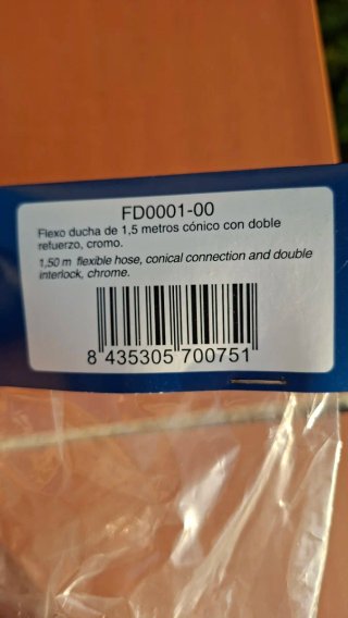 Flexo y Mango Ducha MZ