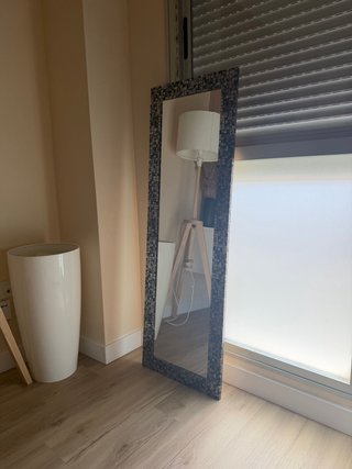 Espejo decorativo madera y cristal