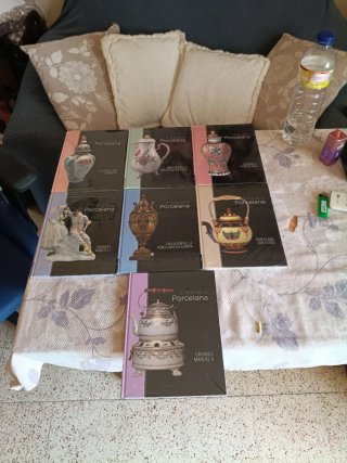 Libros de el arte de la cerámica...7 tomos