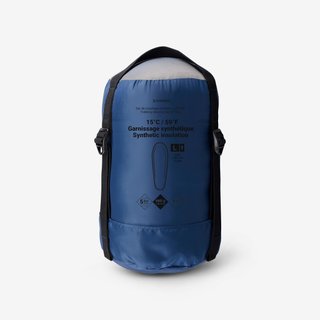 Saco de dormir trekking 15 °C, acoplable, MT500