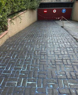 Hormigón impreso para exteriores