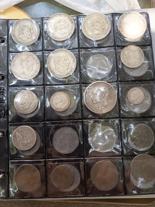 Moneda 5 pts Plata Alfonso XIII