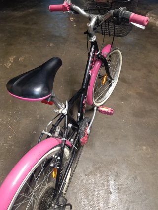 Bicicleta Infantil 20 Btwin Rosa