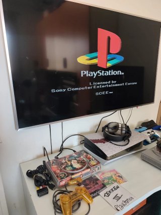 PlayStation1conMod(Mod. SCPH-7502) + Giochi e cavi