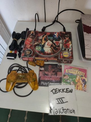 PlayStation1conMod(Mod. SCPH-7502) + Giochi e cavi