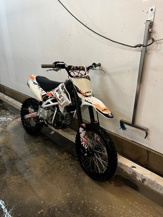 Pit Bike IMR K59 160cc Naranja/Blanco