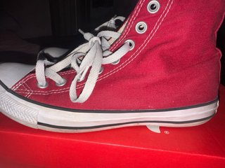 Converse Rosse Tg 39.5