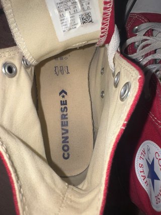 Converse Rosse Tg 39.5