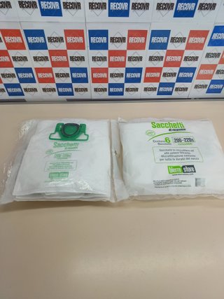 Bolsas Aspiradora Folletto VK200/220S 12uds