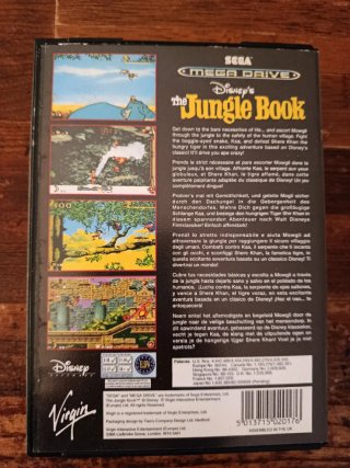 The Jungle Book Mega Drive PAL 🇪🇸 Completo