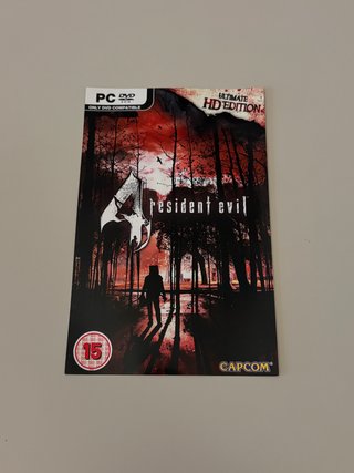 RESIDENT EVIL 4 HD ULTIMATE EDITION PAL UK RARO