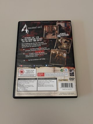 RESIDENT EVIL 4 HD ULTIMATE EDITION PAL UK RARO