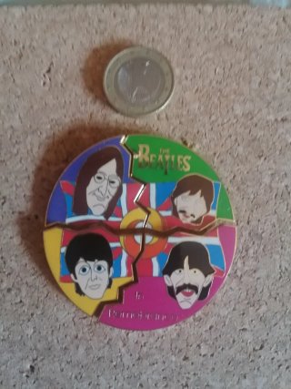 Pin Puzzle Beatles Coleccionable