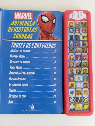 Spiderman Libro sonoro