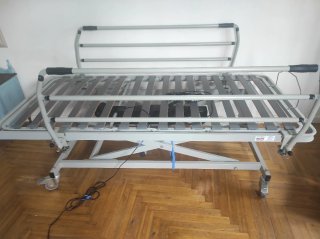 Cama articulada eléctrica hospital colchón nuevo.
