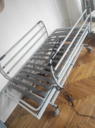 Cama articulada eléctrica hospital colchón nuevo.