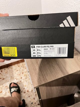Botas fútbol Adidas F50 Talla 44